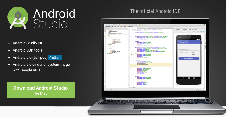 Android Studio 2.3.3 Download For MAC