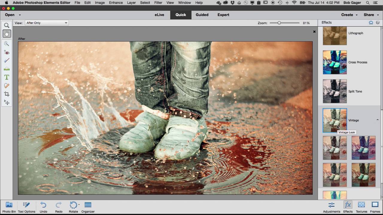 Adobe Photoshop Elements 15 tutorials