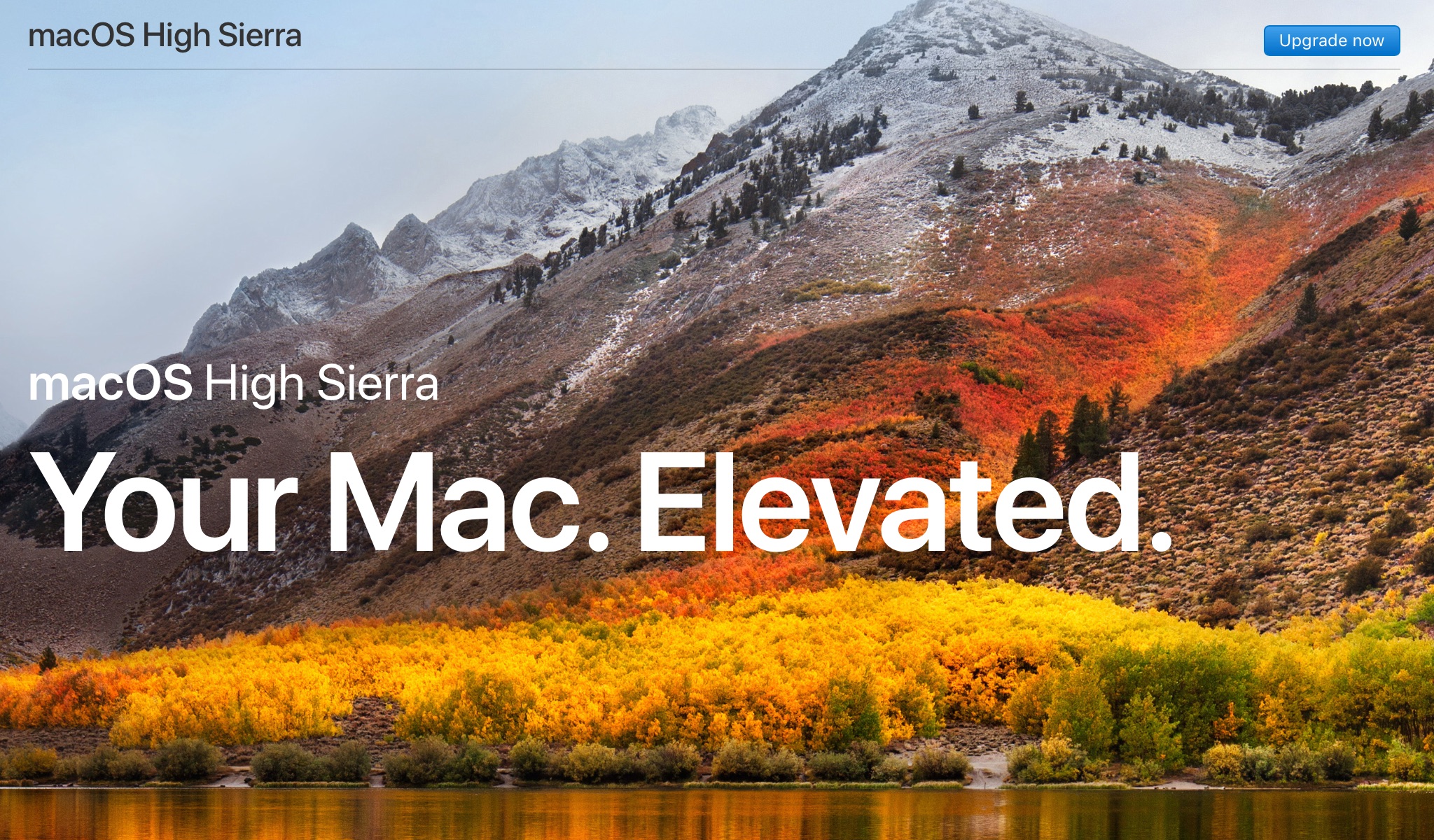 MacOS High Sierra Free Download