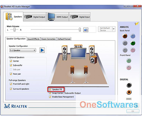 Realtek HD Audio Manager Free Download